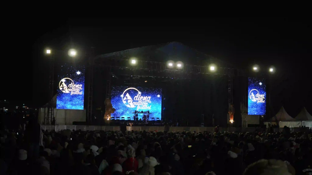 Registrasi peserta Dieng Culture Festival
